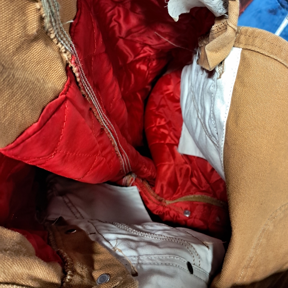 Carhartt Tan Work Coveralls - Picture 6 of 9